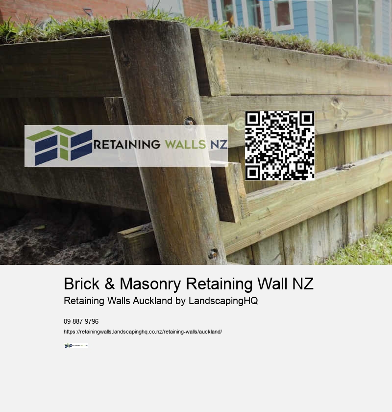 Brick & Masonry Retaining Wall NZ