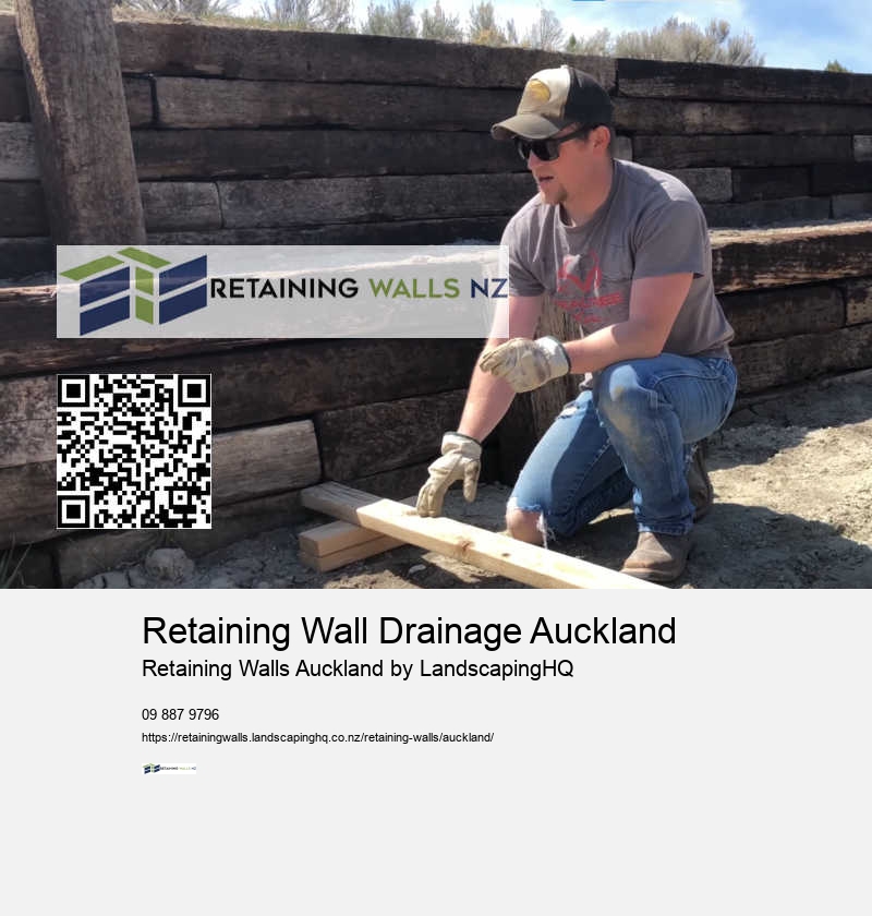 Timber Retaining Wall Drainage NZ